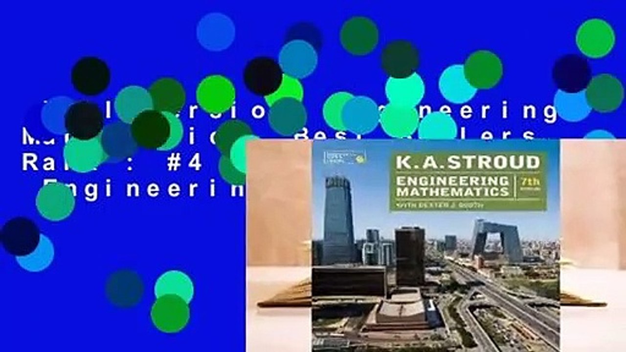 Full version  Engineering Mathematics  Best Sellers Rank : #4 Full E-book  Engineering