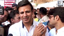 Vivek Oberoi Ignores Questions On Aishwarya Rai's Exit Poll Tweet