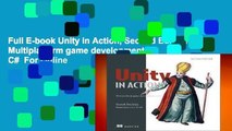 Full E-book Unity in Action, Second Edition: Multiplatform game development in C#  For Online