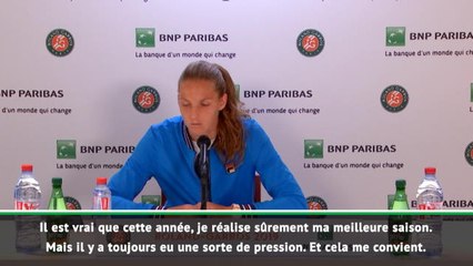 Roland-Garros - Pliskova : "Aucune raison de ressentir une pression supplémentaire"