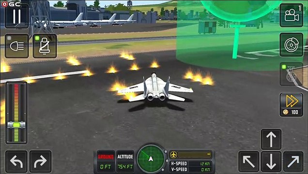 Flight Simulator F Series War Plane Open World Map - Android Gameplay FHD #11