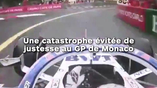 Une catastrophe évitée de justesse au GP de Monaco !