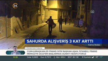 Sahurda alışveriş