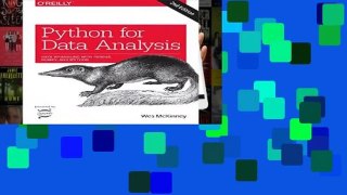 About For Books  Python for Data Analysis, 2e  Review