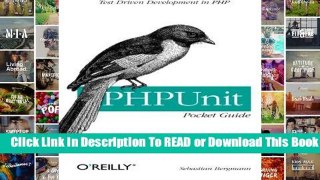 Full E-book  PHPUnit Pocket Guide (Pocket Guides)  For Kindle