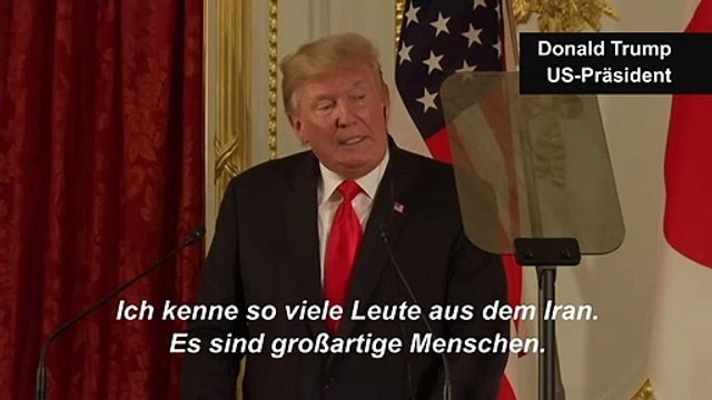 Trump: USA wollen keinen Führungswechsel im Iran