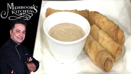 Middle Eastern Egg Rolls Recipe by Chef Mehboob Khan 24 May 2019