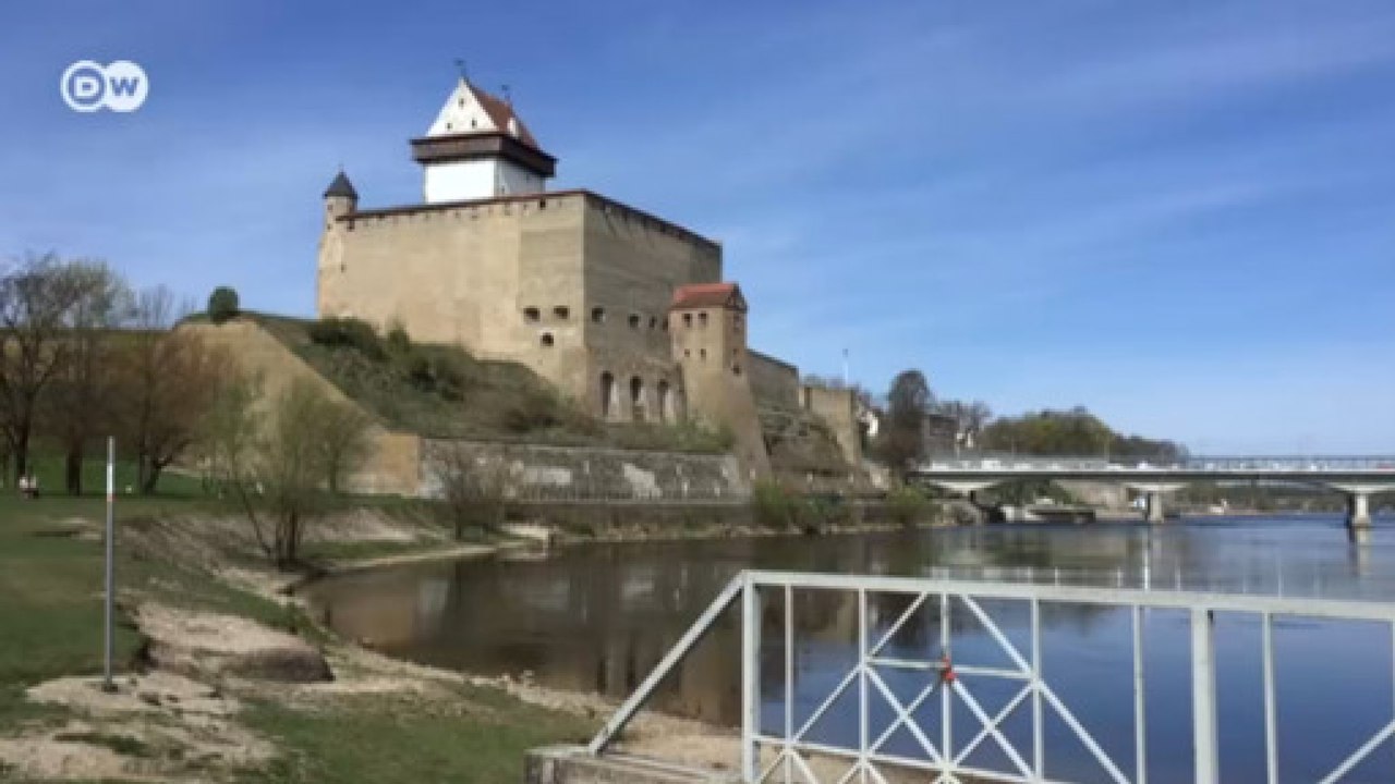 Как живут на границе России и Европы: Нарва, Ивангород и "Дружба" между ними