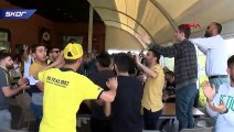 Fenerbahçeli taraftarlar destek için Silivri'de