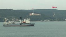 ÇANAKKALE Rus askeri kurtarma gemisi, Çanakkale Boğazı'ndan geçti
