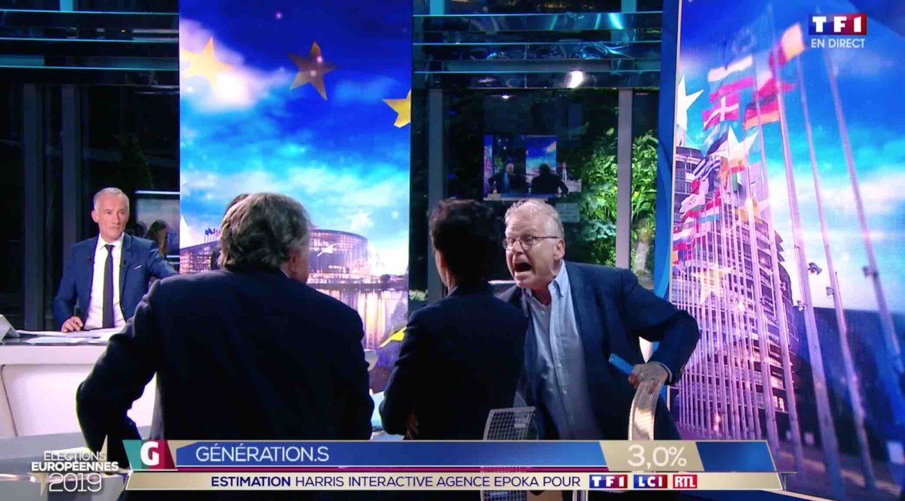 Gros clash entre Collard et Cohn-Bendit - ZAPPING ACTU DU 27/05/2019