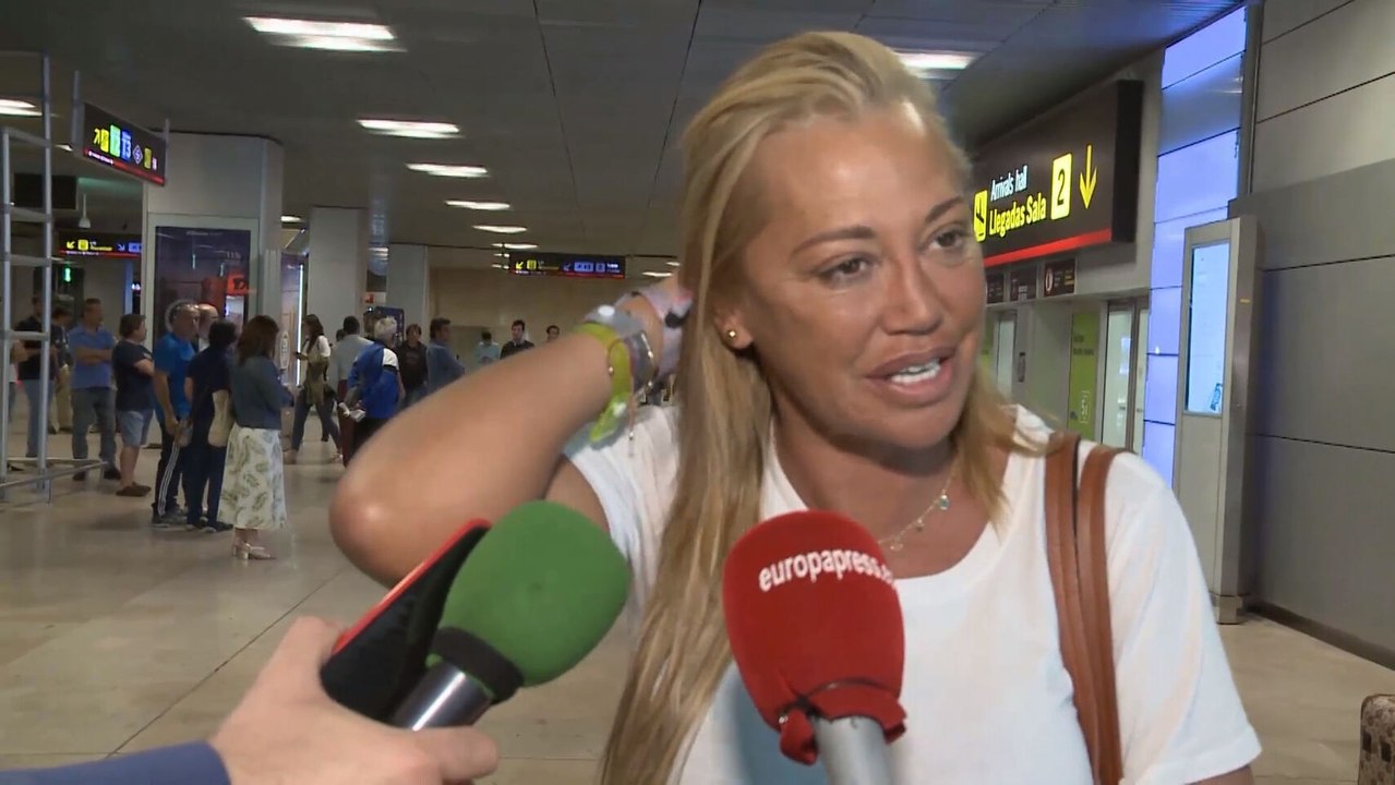 Belén Esteban regresa de Ibiza después de su despedida de soltera