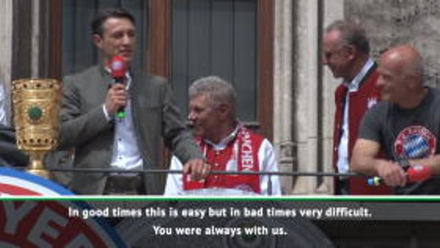 Bayern celebrate but bid farewell to Robben and Ribery