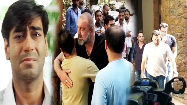 Ajay Devgn's father Veeru Devgn's funeral: Shahrukh Khan, Sunny Deol & Sanjay Dutt reach | FilmiBeat