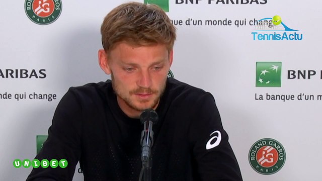 Roland-Garros 2019 - David Goffin s'est (enfin) rassuré lors de son 1er tour dimanche à Roland-Garros