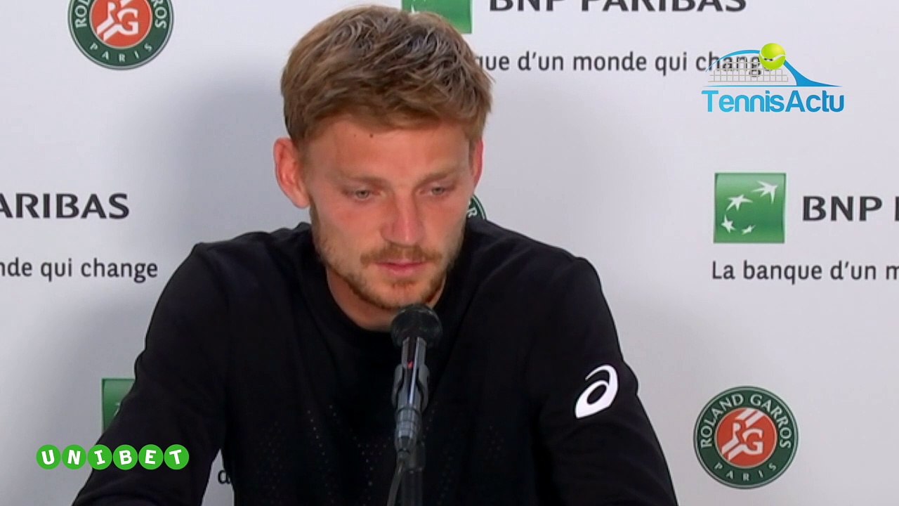 Roland-Garros 2019 - David Goffin s'est (enfin) rassuré lors de son 1er tour dimanche à Roland-Garros