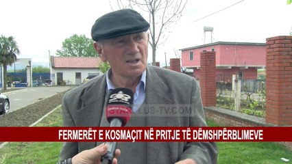 FERMERËT E KOSMAÇIT NË PRITJE TË DËMSHPËRBLIMEVE