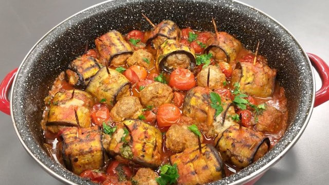 Rreze Dielli 15 Prill 2019 - Të Gatuajmë me Znj. Vjollca P1 Role me patëllxhanë dhe mish të grirë