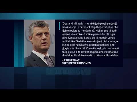 Hashim Thaçi: “Taksa ndaj mallrave serbe nuk do të hiqet” - News, Lajme - Vizion Plus