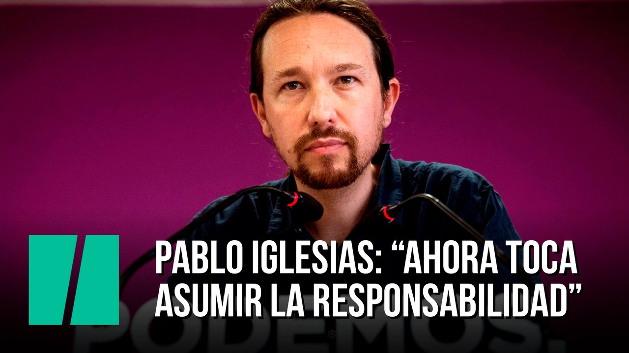 Iglesias valora los resultados de las elecciones del 26-M