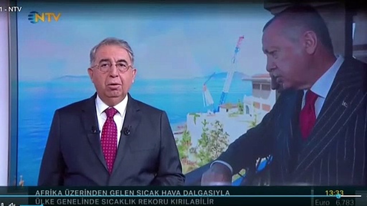 NTV sunucusu Haksever’den canlı yayın kazası