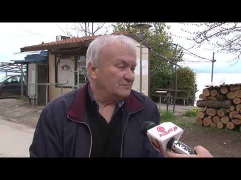 Vazhdon betonimi i bregut të liqenit në fshatin Radozhdë të Strugës
