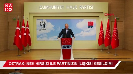Öztrak: AKP’li yetkililere soruyoruz: İnek hırsızı ile partinizin ilişkisi kesildi mi?