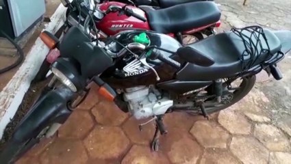 Moto furtada no Brasmadeira é recuperada no Melissa