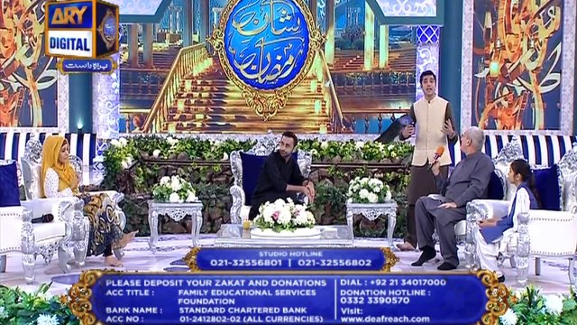 Shan e Iftar – Naiki Segment – Bolte Hathon Ki Awaaz Banen – 11th May 2019