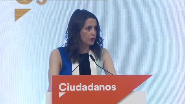 Arrimadas: El crecimiento de Ciudadanos permite desalojar a Carmena