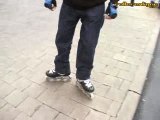 APPRENDRE A DESCENDRE UN TROTTOIR EN ROLLER