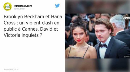 Cannes. Le fils de David Beckham et sa petite amie se disputent au restaurant, la sécurité intervient