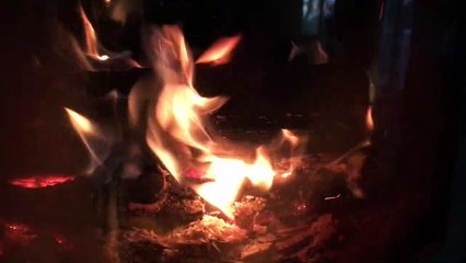 Feu de cheminée