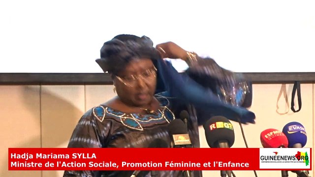 Hadja Mariama Sylla, Action Sociale fait l'état de lieu de son département et ses perspectives