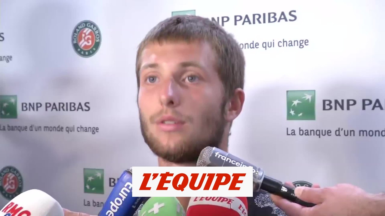 Moutet «Ce n'est pas un exploit» - Tennis - Roland-Garros (H)