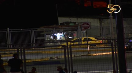 Taxista agredido por una persona con un fierro en el Terminal Terrestre de Guayaquil