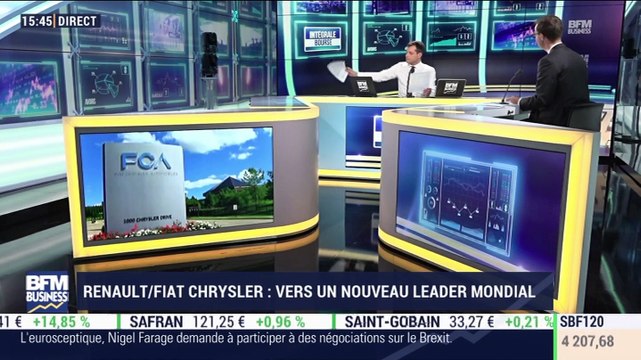 Les tendances sur les marchés: Vers un nouveau leader mondial avec la future fusion entre Renault et Fiat-Chrysler ? - 27/05