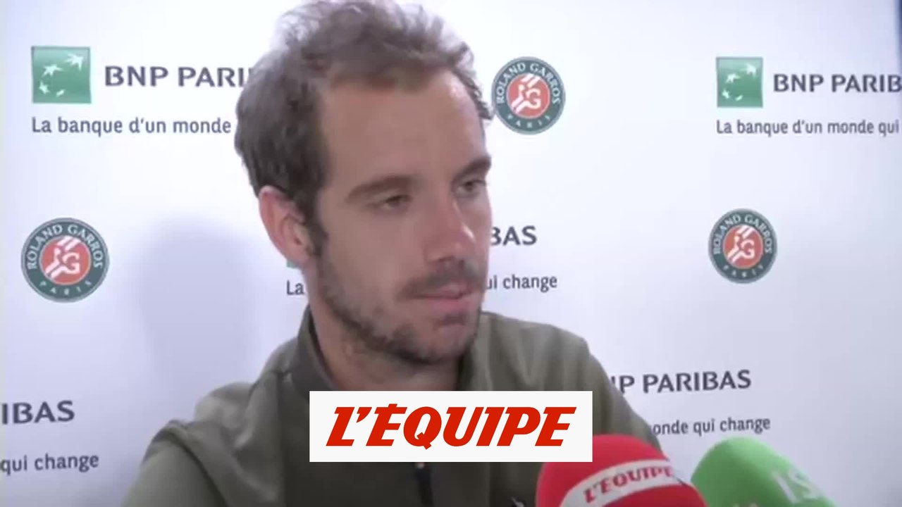 Gasquet «Mon corps doit se réhabituer aux efforts du haut niveau» - Tennis - Roland-Garros (H)