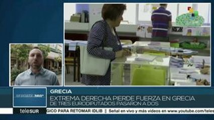 Grecia destaca en elecciones de EU al perder fuerza la extrema derecha