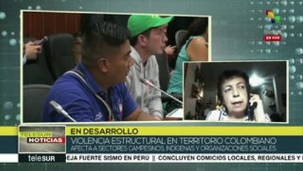 Ahumada: En Colombia hay un franco incumplimiento del acuerdo de paz
