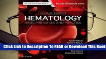 [Read] Hematology: Basic Principles and Practice  For Free
