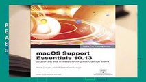 Popular Macos Support Essentials 10.13 - Apple Pro Training Series: Supporting and Troubleshooting
