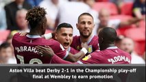 Aston Villa promoted to Premier League