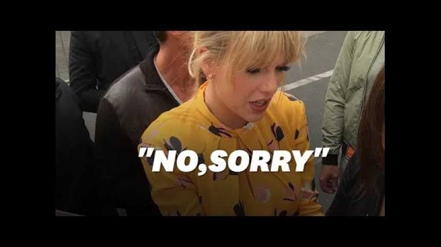 Taylor Swift refuse de signer un autographe, et elle pourrait bien avoir une bonne raison