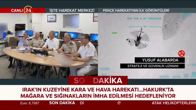 Irak'ın kuzeyine Pençe Harekatı