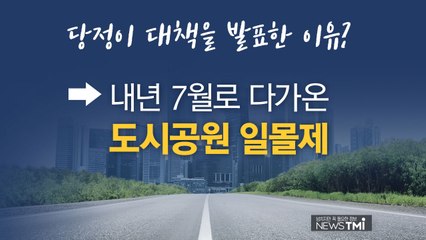 [뉴스TMI] '장기 미집행 공원' 발등에 떨어진 불...'도시공원 일몰제' / YTN