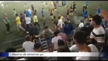 Polémica actuación policial en una pelea de fútbol