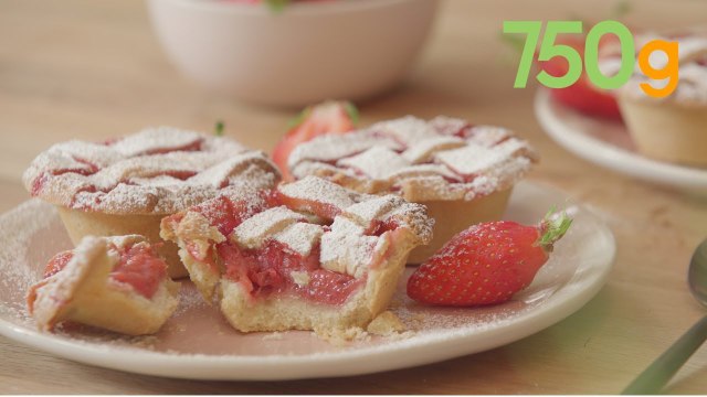 Recette mini pies aux Fraises du Périgord IGP - 750g