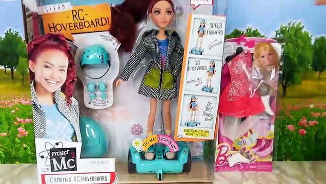 Project Mc2 Camryn Coyle RC Hoverboard Doll + Barbie Careers Fashion Pack-Ice Skater | Karla D.