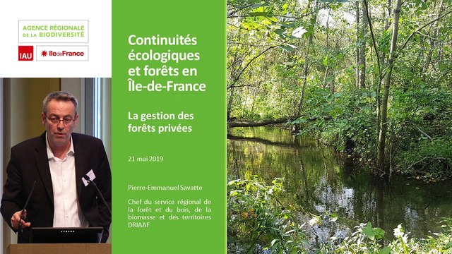 12 - Pierre-Emmanuel SAVATTE - Rencontre technique Continuités écologiques et forêts 2019